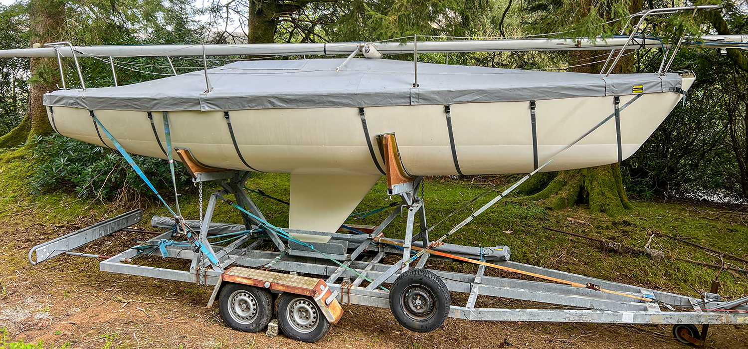 Yacht cover Full all over grey yacht cover